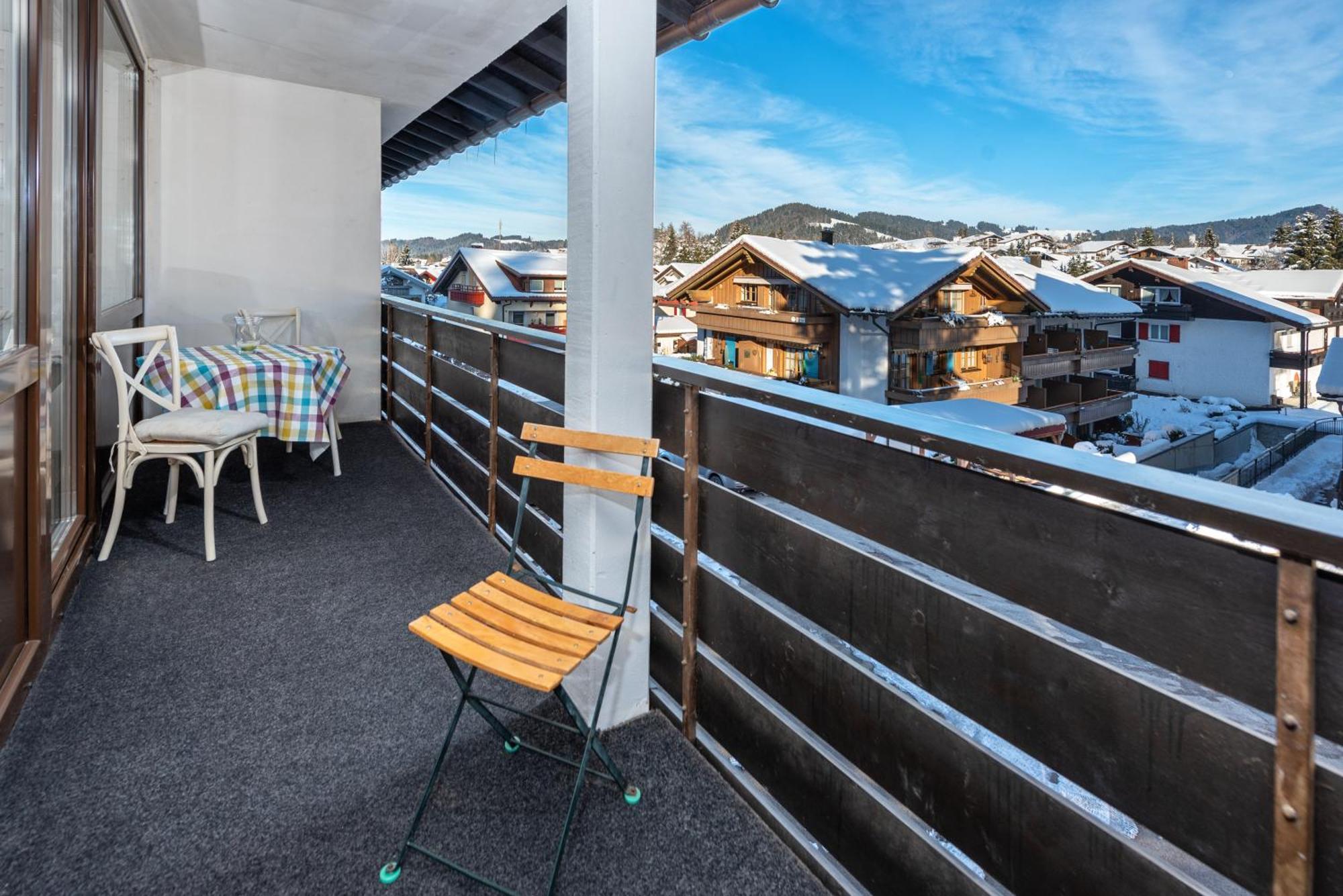Alpengloeckchen Zentral Fuer 6 Apartment Oberstaufen Bagian luar foto